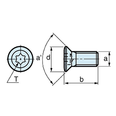 KORLOY Screw PTMA0411 PTMA0411
