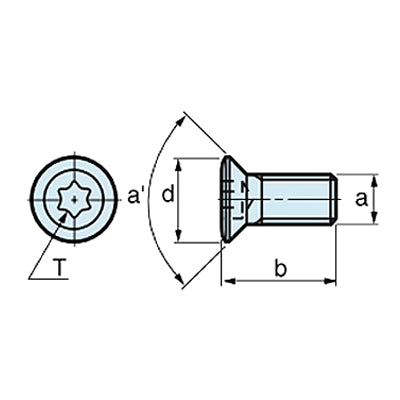 KORLOY Screw SHX0310 SHX0310