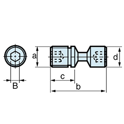 KORLOY Screw VHX1027 VHX1027