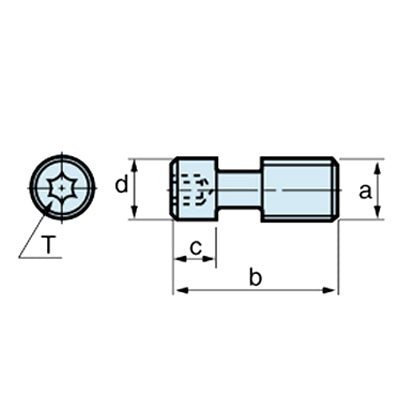 KORLOY Screw WTX0817 WTX0817