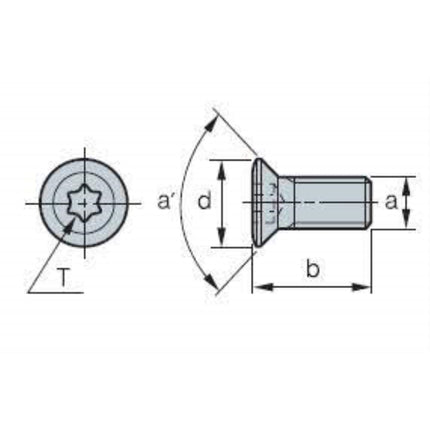 KORLOY Screw FTKA03511A FTKA03511A
