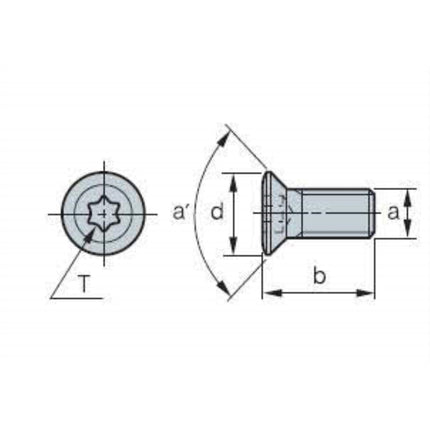 KORLOY Screw ETKD0516 ETKD0516