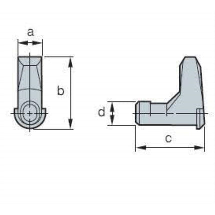 KORLOY Turning Tool Holder Lever LV6N LV6N