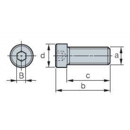 KORLOY Screw BHA0616 BHA0616
