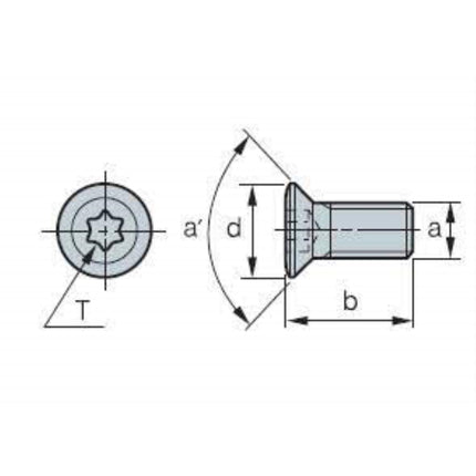 KORLOY Screw ETKA0625 ETKA0625