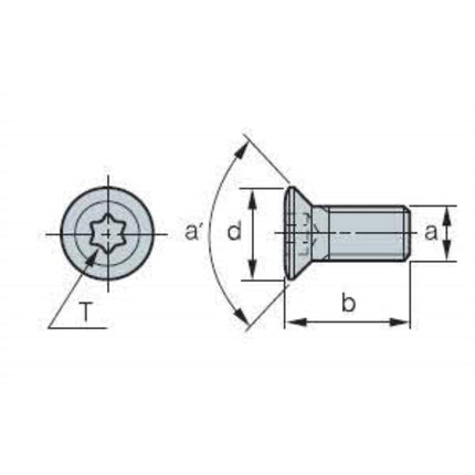 KORLOY Screw FTNA0238 FTNA0238