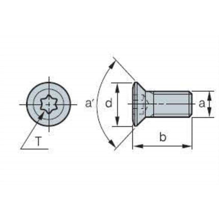 KORLOY Screw FTNA0516 FTNA0516
