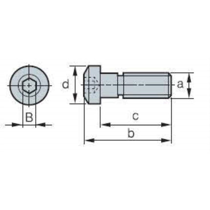 KORLOY Screw (Part 2) CHX0518 CHX0518