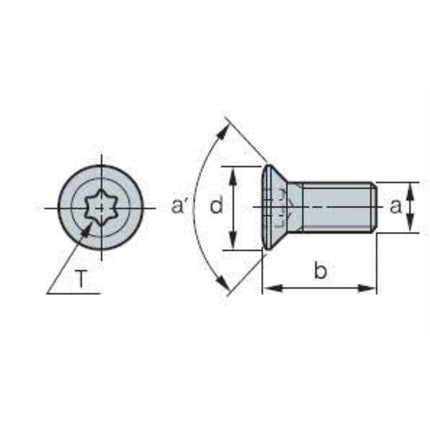 KORLOY Screw (Part 2) ETKD0620 ETKD0620