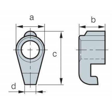 KORLOY Clamp CA05R CA05R
