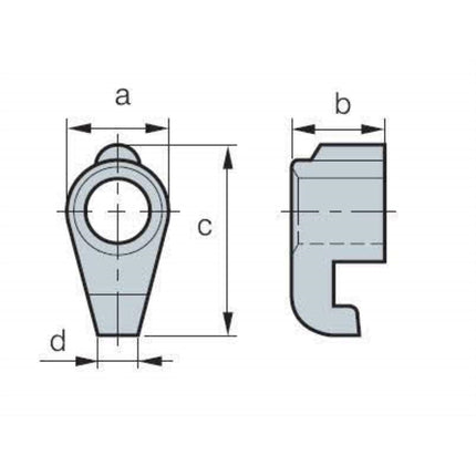 KORLOY Clamp CA06R CA06R