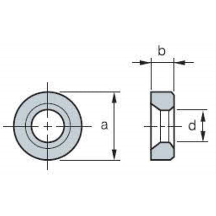 KORLOY Turning Tool Holder Shim SR32 SR32