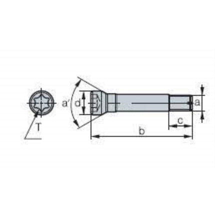 KORLOY Screw (Part 2) FTNB0316 FTNB0316