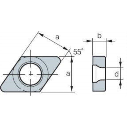 KORLOY Turning Tool Holder Shim SD44V SD44V
