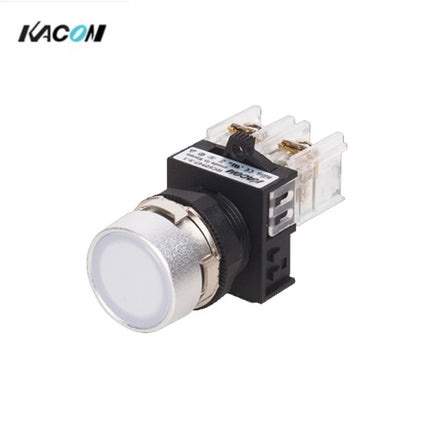 KACON Push Button Switch, Non-Illuminated, Ø25mm, Red K25F-21R-N29AL