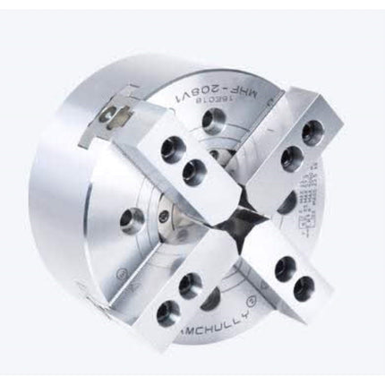 SAMCHULLY Hydraulic Chuck, Ultra-High-Speed Hollow (4-Jaw) MHF-208 MHF-208 [268-2025]