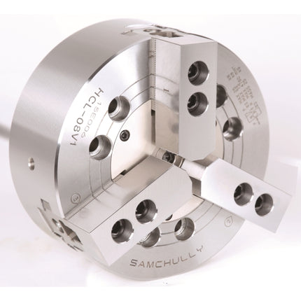 SAMCHULLY Hydraulic Chuck, Solid (3-Jaw, Long Stroke) HCL-08 HCL-08