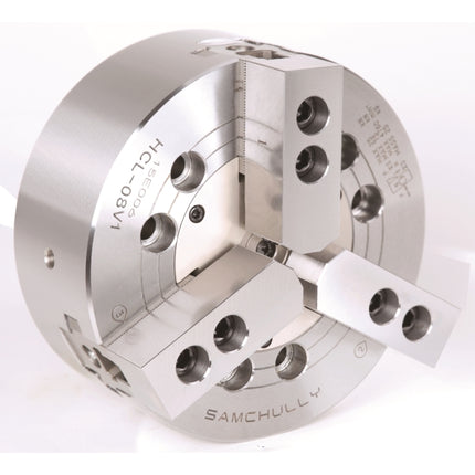 SAMCHULLY Hydraulic Chuck, Solid (3-Jaw, Long Stroke) HCL-12 HCL-12