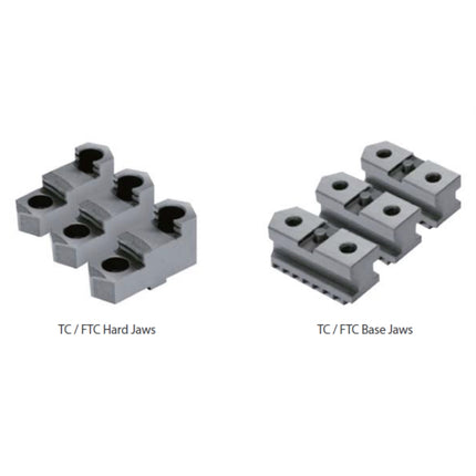 SAMCHULLY Two-Piece Chuck Base Jaw + Top Jaw (Set) TC-310-JS TC-310-JAW SET(TOP(HARD)+BASE)