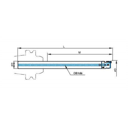 DINE Steel Shank Straight Shank Boring Bar S25-FBH26B-50 S25-FBH26B-50