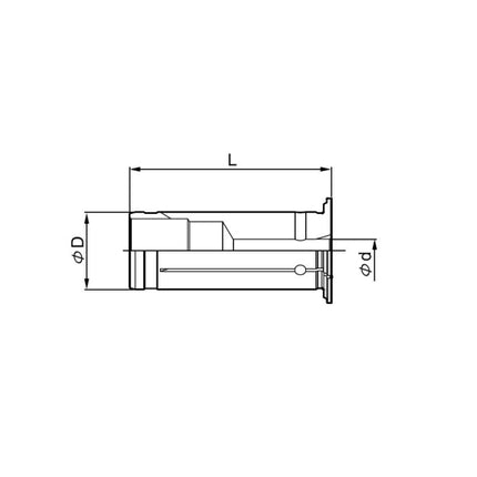 DINE DHC Collet (Precision Grade) DHC20-10P DHC20-10(P)