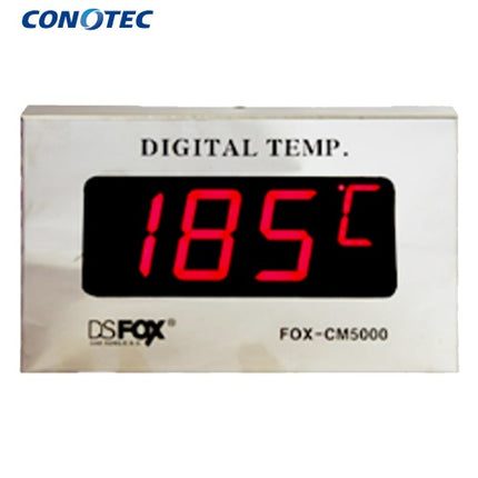 CONOTEC Temperature Indicator, High-Temperature, Sensor Not Included FOX-CM5000