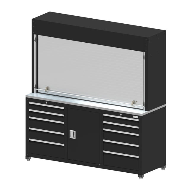 TAEJIN ENG Medium-Large Tool Cabinet TDCR1800-COMBI-10D/SHT TDCR1800-COMBI-10D/SHT (1800X600X1900)