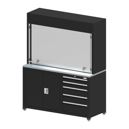 TAEJIN ENG Medium-Large Tool Cabinet TDCR1500-COMBI-5D/SH TDCR1500-COMBI-5D/SHT (1500X600X1900)