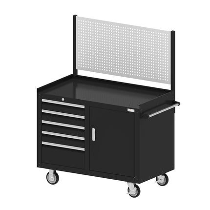 TAEJIN ENG Medium-Large Mobile Tool Cabinet TDCR1260-5D/HP TDCR1260-5D/HP (1100X630X1450)