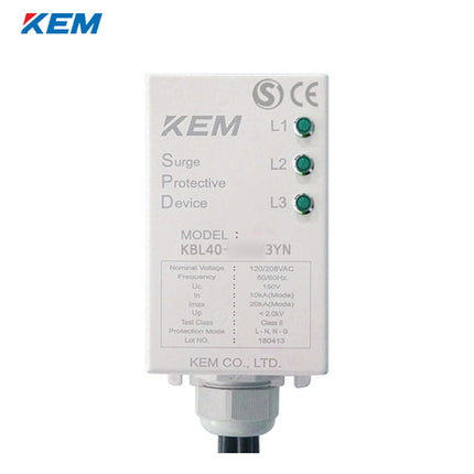 KEM Surge Protective Device (SPD), Box Type KBL40-380V3YN