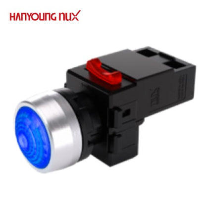 HANYOUNG Pilot Lamp, Ø22, Blue, 100-240V AC MRP-RA0A