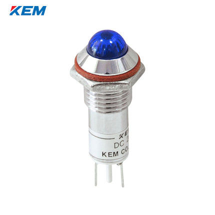 KEM KEM LED Indicator Light, Ø10mm, High-Brightness, AC220V, Blue KLHRANU-10A220-B