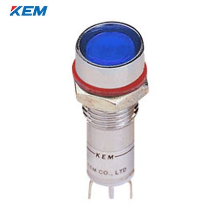 KEM KEM LED Indicator Light, Ø12mm, High-Brightness, AC220V, Blue KLFU-12A220B