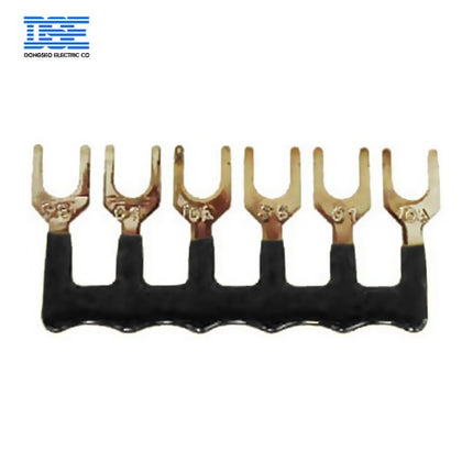 DONGSEO Short Bar, 6P, 7 mm, Black (BK), 10A DSSB-7.0
