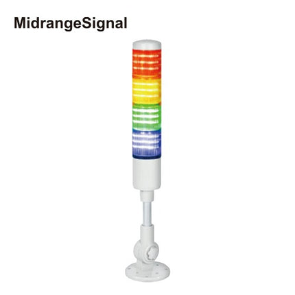 PATLITE Signal Tower Light, 4-Tier, Adjustable Angle MT5I-402QNJ-RYGB