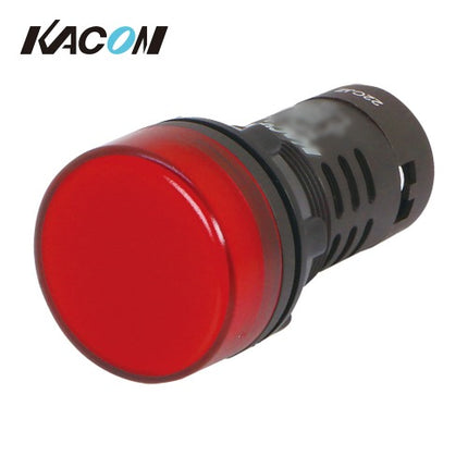 KACON Pilot Lamp, General Purpose, Red KPL-R 24VAC/DC