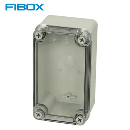 FIBOX Junction Box (Hi-Box), 140 x 80 x 65 mm, Outdoor, Transparent PC, C 65 T