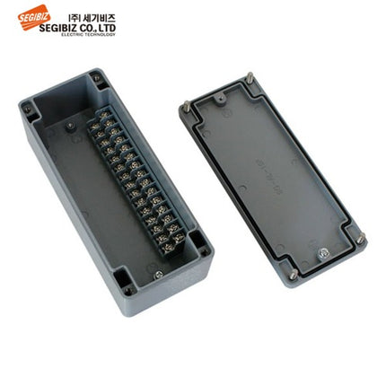 SEGIBIZ Terminal Box, Aluminum Pin Box SG-AL-15P