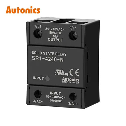 AUTONICS Solid State Relay (SSR), Single-Phase, Separate Heat Sink Type SR1-4240