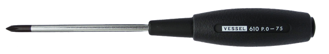 VESSEL Insulated Phillips Screwdriver, 610 Series