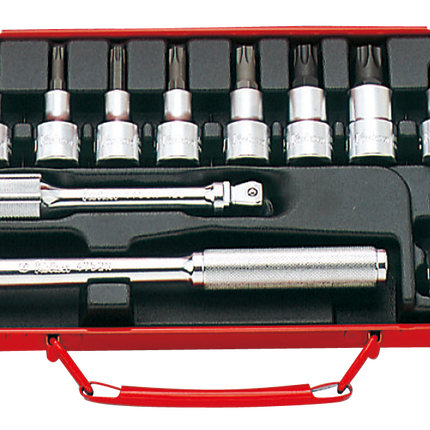KOKEN 1/2" Drive Bit Socket Set, 17 Pcs 4276