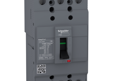 Schneider Electric circuit breaker Easypact EZC100H - TMD - 15 A - 3 poles 3d EZC100H3015