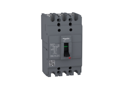 Schneider Electric circuit breaker Easypact EZC100F - TMD - 60 A - 3 poles 3d