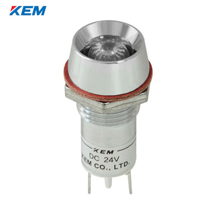 KEM KEM LED Indicator Light, Ø12mm, High-Brightness, DC5V, White KLRAU-12D05W