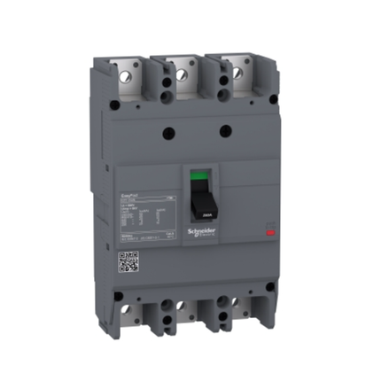 Schneider Electric circuit breaker Easypact EZC250N - TMD - 200 A - 3 poles 3d