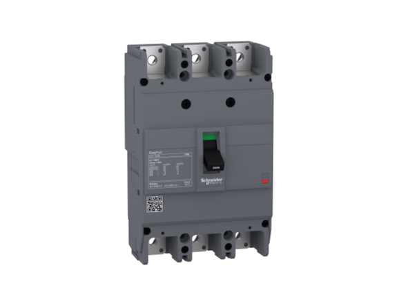 Schneider Electric circuit breaker Easypact EZC250N - TMD - 200 A - 3 poles 3d