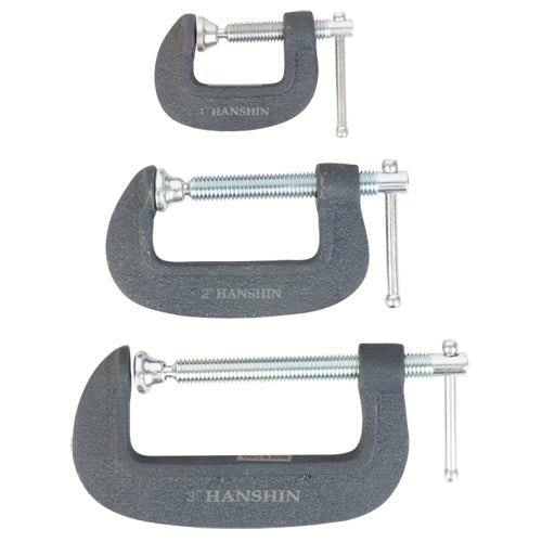 HANSHIN Compact C-Clamp Set