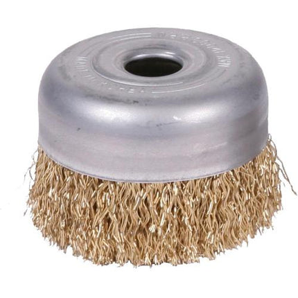 SMATO Brush Cup Type OD 75mm ID 10mm Wire Dia. 1.5