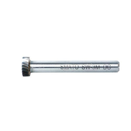 SESHIN BUFFALO Carbide Rotary Burr, Wheel (SW), 6mm Shank, Double Cut