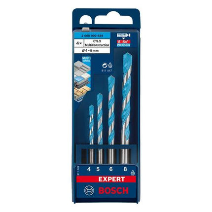 Bosch Multi Construction Bit, Round Shank, Ø3–14 mm